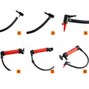 Manual Oil Pumping Pipe for Car Oil Transfering Oiling pumping Liquid Water Chemical Transfer Inflatable Pump(Red)