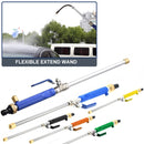 Garden Lawn Irrigation High Pressure Hose Spray Nozzle Car Wash Cleaning Tools (Black)