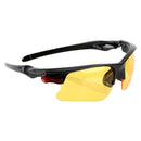 Night-Vision Glasses Protective Gears Sunglasses Driving Glasses Anti Glare Night Vision Drivers Goggles(Yellow)
