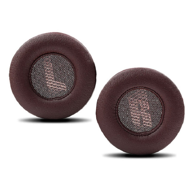 2 PCS For JBL Live 400BT Headset Cover Sponge Earmuffs(Brick Red)