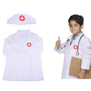 Small Nurses Serve Doctors Cosplay Experience Clothing with Children Toys and Gifts(Pink)