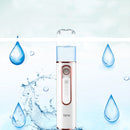 USB Charge Handheld Cold Spray Water Moisture Meter Alcohol Sprayer, Specification:No Power Bank Function(White)