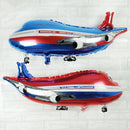 2 PCS Airplane Model Balloon Toy Cartoon Party Balloon Children Toy(Red)