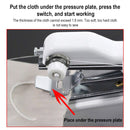 Mini Portable Handheld Sewing Machines Stitch Sew Needlework Cordless Clothes Fabrics Electric Sewing Machine Stitch Set