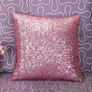 KL-1-14 Glitter Sequins Sofa Throw Pillow Cover For Home Decoration Sofa Cushion Case(Pink)