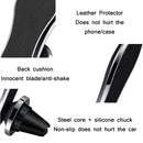 Car Multifunctional Air Outlet Magnetic Phone Holder(Silver)