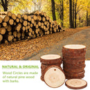 10 PCS Log Round Wood Pieces Hand-painted Decorative Shooting Props, Size:Large