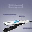 Professional Steam Hair Straightener Comb Brush Digital Control Ceramic Hair Iron Electric Hair Straightening Brush Styling Tool