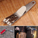 5PCS EDC Bag Key Ring Suspension Clip with Metal Key Ring Buckle Carabiner Stainless Steel Outdoor Tool