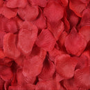 1000 PCS Artificial Wedding Rose Petals Flowers Wedding Decorations(Wine Red)
