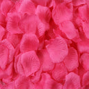 1000 PCS Artificial Wedding Rose Petals Flowers Wedding Decorations(Magenta)