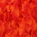 1000 PCS Artificial Wedding Rose Petals Flowers Wedding Decorations(Sunset Red)