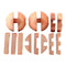 Wooden Adult Educational Toy Ball-shaped Lock Puzzle Toy
