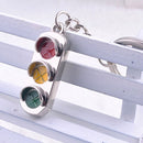 3D Keyfob Keychain Traffic Signal Lamp Classic Key Rings Car Key Chain