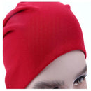 Men Candy Colors Knit Sleeve Cap Hip-hop Cap, Hat Size:One Size(Black)