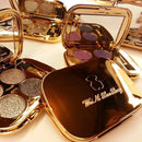Professional Eye Makeup Eyeshadow Palette Gold Smoky Cosmetics Makeup Palette Diamond Bright Glitter Eye Shadow(2)