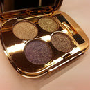 Professional Eye Makeup Eyeshadow Palette Gold Smoky Cosmetics Makeup Palette Diamond Bright Glitter Eye Shadow(3)