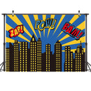 2.1m x 1.5m Children's Birthday Party Cartoon Photography Background Cloth
