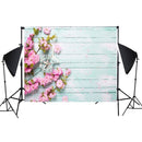 1.25m x 0.8m Wood Grain 3D Simulation Flower Branch Photography Background Cloth(MB29)