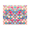 2.1m x 1.5m Mermaid Scales 3D Childrens Birthday Party Photo Photography Background Cloth