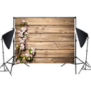 1.25m x 0.8m Imitation Wood Grain Board Gourmet 3D Photo Photography Background Cloth(MB1)