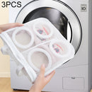 3 PCS Nylon Laundry Bag Shoe Wash Trainer Sports Sneaker Tennis Boots Laundry Mesh Washing Bag