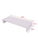 1 Layer Wooden Monitor Stand LCD Computer Screen Monitor Riser(Wooden)