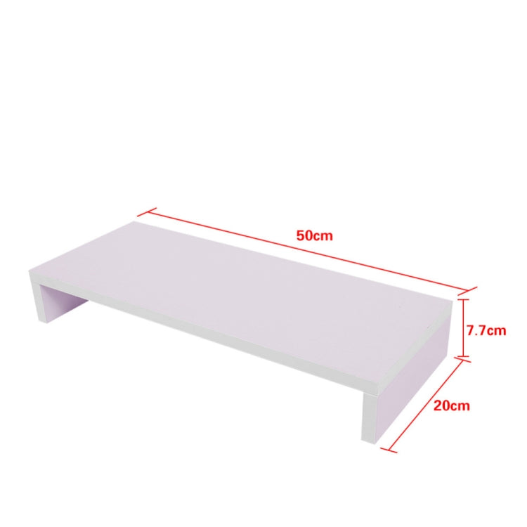 1 Layer Wooden Monitor Stand LCD Computer Screen Monitor Riser(Wooden)