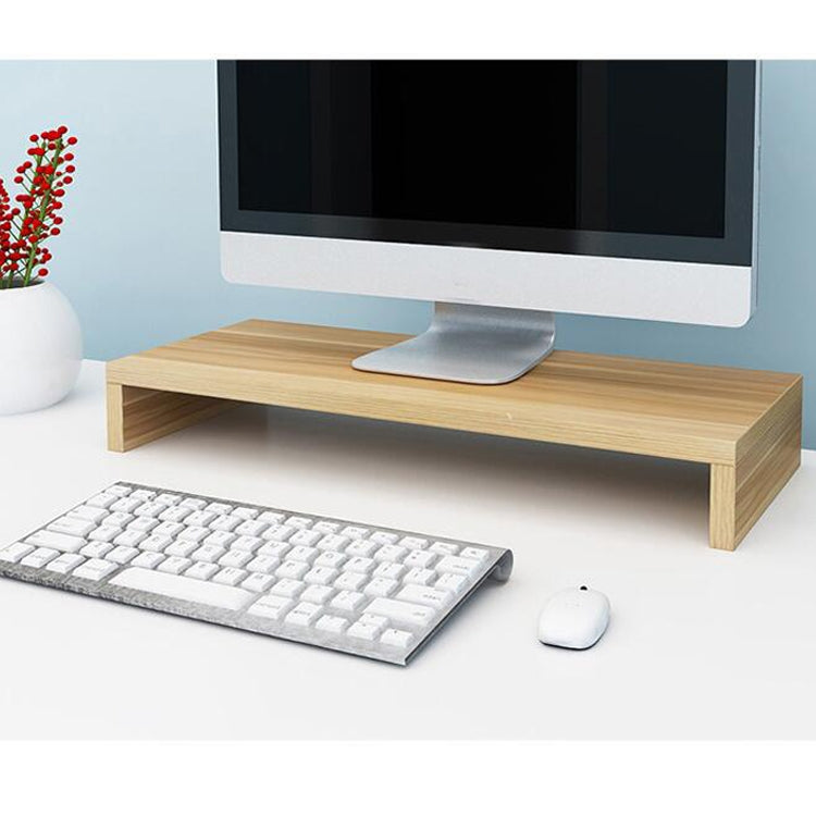 1 Layer Wooden Monitor Stand LCD Computer Screen Monitor Riser(Wooden)