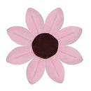 Newborn Baby Bathtub Foldable Blooming Bath Flower Bath Tub for Baby Blooming Sink Bath for Baby Play Bath Sunflower Cushion Mat, Diameter: 85cm(Pink)