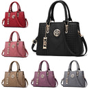 Embroidery Messenger Bags Women Leather Handbags Bags for Women Hand Bag(Pink)