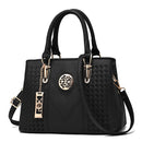 Embroidery Messenger Bags Women Leather Handbags Bags for Women Hand Bag(Pink)