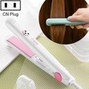 Mini Professional Hair Tools Smoothing Corrugated Travel Straightening Irons(White Rabbit)