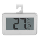 Large LCD Refrigerator Thermometer with Adjustable Stand Magnet Digital Thermometer(White)