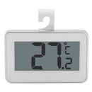 Large LCD Refrigerator Thermometer with Adjustable Stand Magnet Digital Thermometer(White)