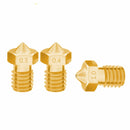 8 PCS Bugatti 3D Printer Accessories E3D-V5 V6 Nozzle M6 Thread Consumables Hot Nozzle, Size:1.75/0.5mm