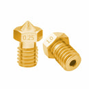8 PCS Bugatti 3D Printer Accessories E3D-V5 V6 Nozzle M6 Thread Consumables Hot Nozzle, Size:1.75/0.5mm