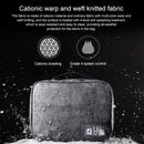 Digital Cable Bag Men Portable Travel Gadgets Pouch Power Cord Charger Headset Organizer(Gray)