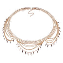 Personalized Wild Alloy Tassel Waist Chain Belt, Length:80-100cm(Gold)