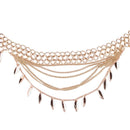 Personalized Wild Alloy Tassel Waist Chain Belt, Length:80-100cm(Gold)