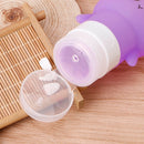 Multi-purpose Outdoor Travel Portable Bottle Squeeze Bottle Silicone Little Empty Bottle, Capacity:75ml(Pink)