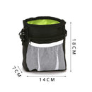 Pet Snack Bag Training Waist Bag Out Multifunctional Pet Training Bag(Black)