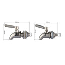 Drink Dispenser Beverage Wine Barrel Tap Spigot Stainless Steel Coffee Juice Faucet