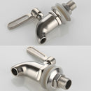 Drink Dispenser Beverage Wine Barrel Tap Spigot Stainless Steel Coffee Juice Faucet