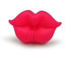 3 PCS Newborn Pacifier Red Lips Dummy Pacifiers Funny Silicone Baby Nipples Teether Soothers Pacifier(Hot Pink)