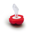 3 PCS Newborn Pacifier Red Lips Dummy Pacifiers Funny Silicone Baby Nipples Teether Soothers Pacifier(Hot Pink)
