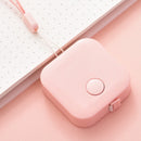 2 PCS 1.5M Mini Cute Portable Leather Measuring Tape(Random Color Delivery)