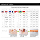 925 Sterling Silver Finger Rings Women Vintage Engagment Zircon Jewelry, Ring Size:9(Blue)