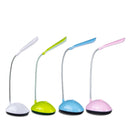 2 PCS Flexible Adjustable Portable Bedroom Reading Desk Lamp LED Night Light for Children(Blue)