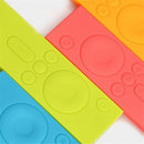 6 PCS Soft Silicone TPU Protective Case Remote Rubber Cover Case for Xiaomi Remote Control I Mi TV Box(Black)